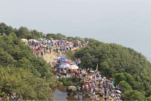 縱情山水，激蕩智慧——TANK007重陽節(jié)帶您一起登高梧桐山